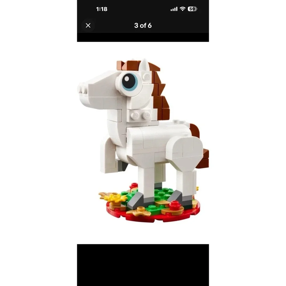 LEGO 40779 Year of the Horse 2026 Lunar New‎ Year Set Sealed 133 pcs